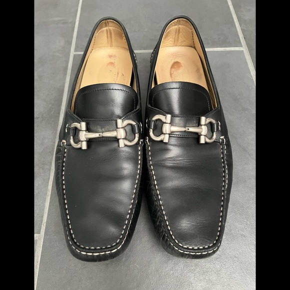 Salvatore Ferragamo Leather Moccasins